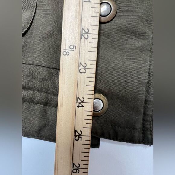 London Fog Vintage Flyer's Cold Weather Jacket - Olive Size L Lined - Picture 14 of 15